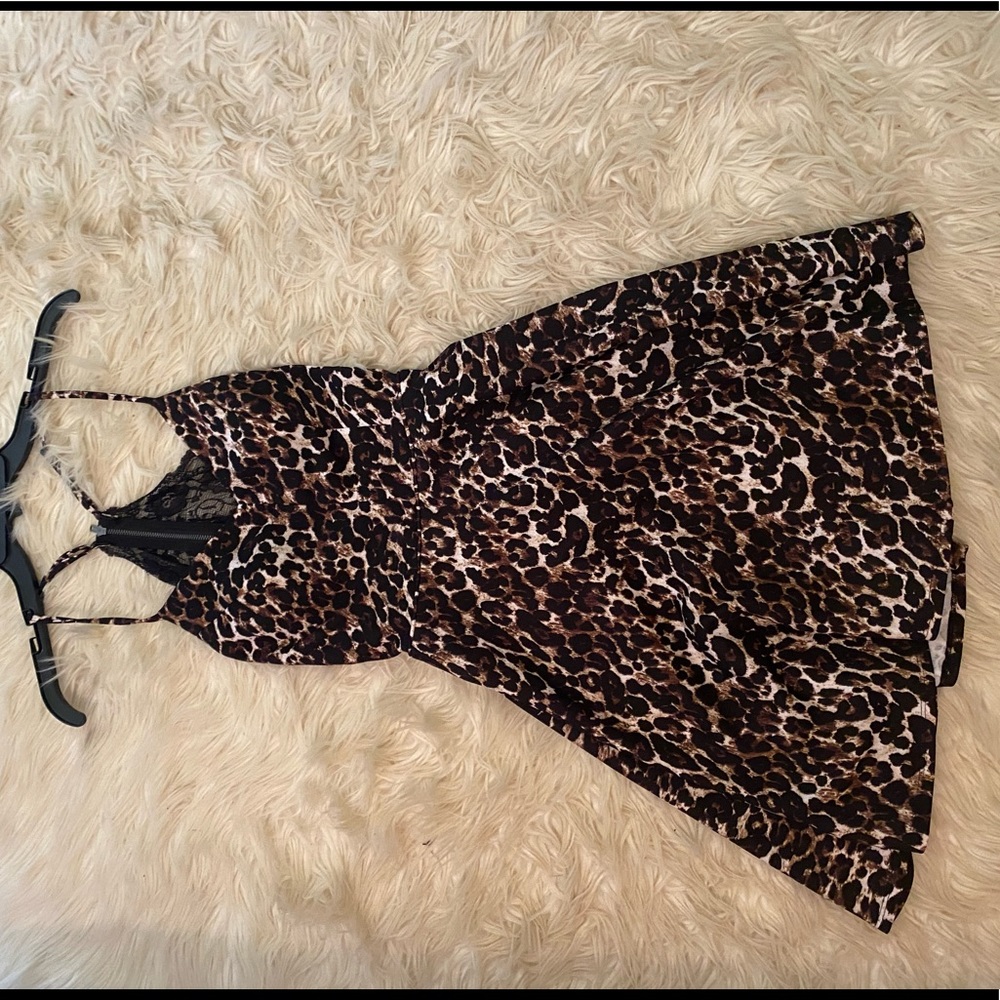 Cheetah Hoco Dress